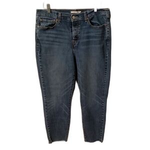LEVI'S SIZE 18W WEDGIE BUTTON FLY BLUE JEANS